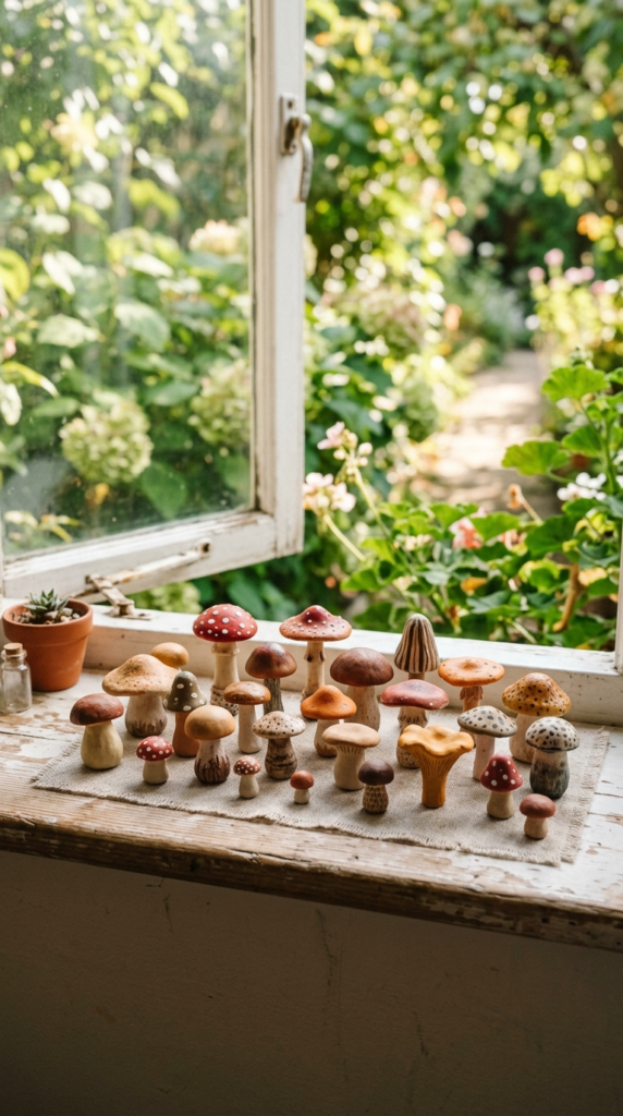 Tiny Mushroom Family
