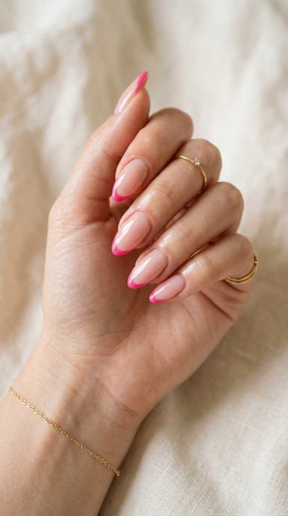Pink French Tips