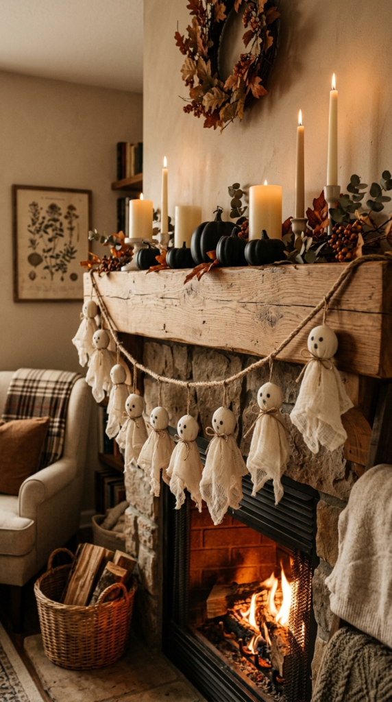 Cheesecloth Ghost Garland