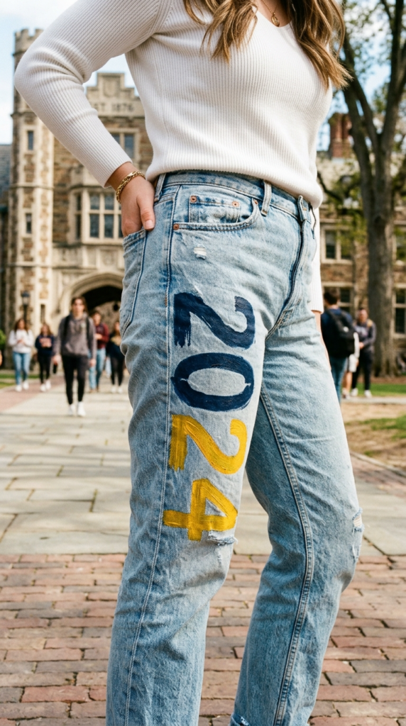 Grad Year Across the Thigh