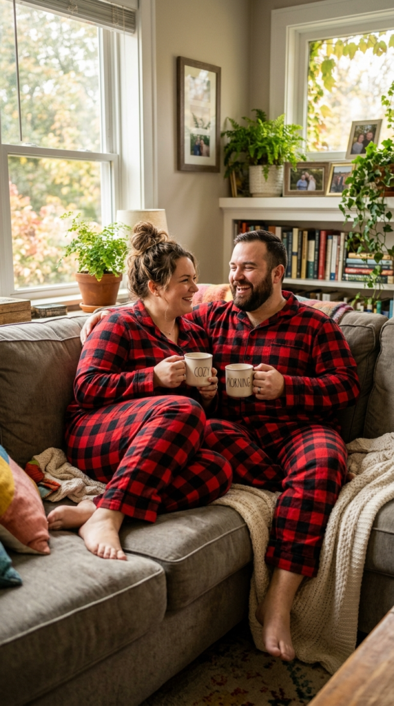 Cozy Flannel Set and Matching Robe