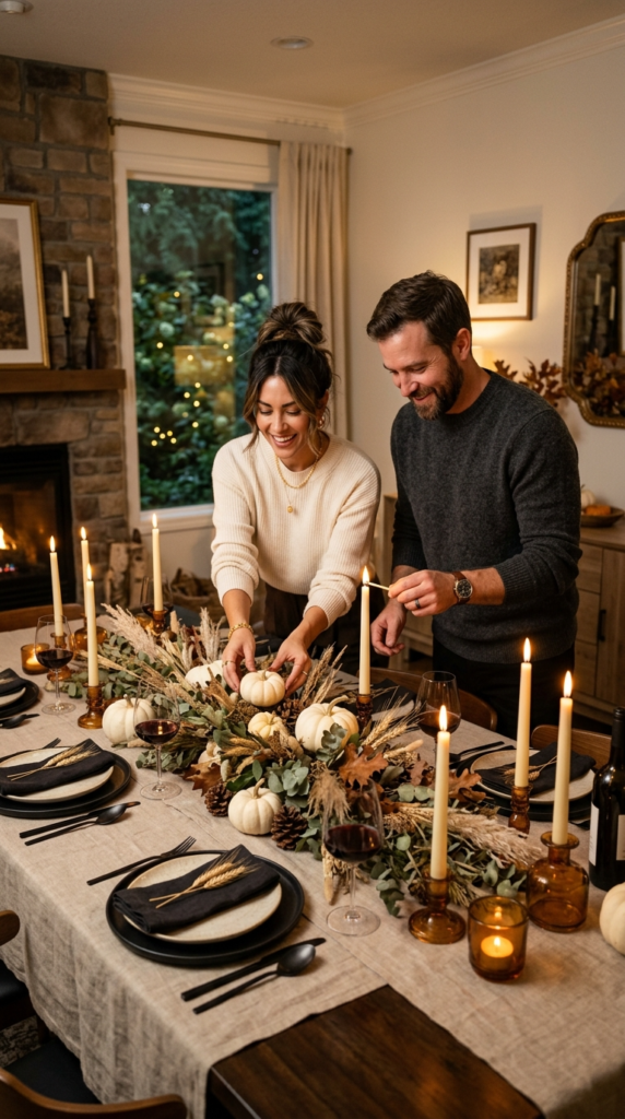 Elegant Pumpkin Centerpiece Build