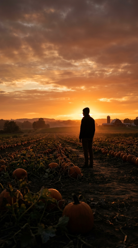 Silhouette Against the Sunset