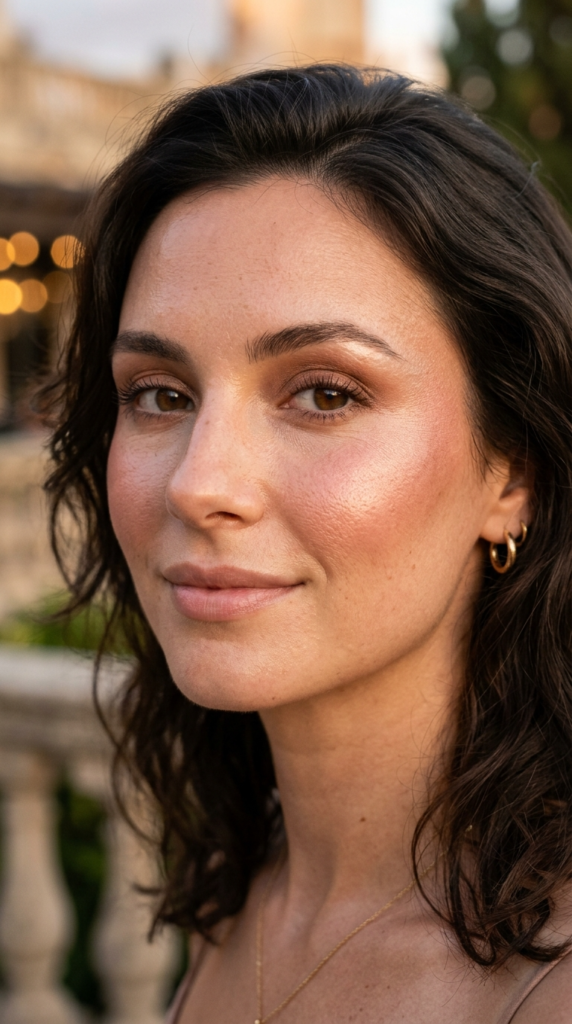 Soft Rose Gold Everyday Look