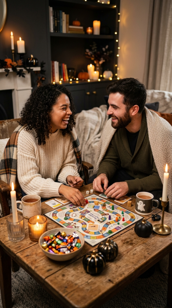Board Game Night with a Spooky Twist
