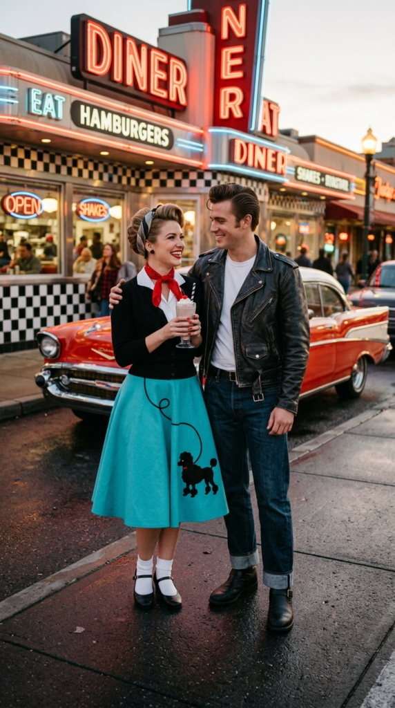 50s Diner Sweethearts