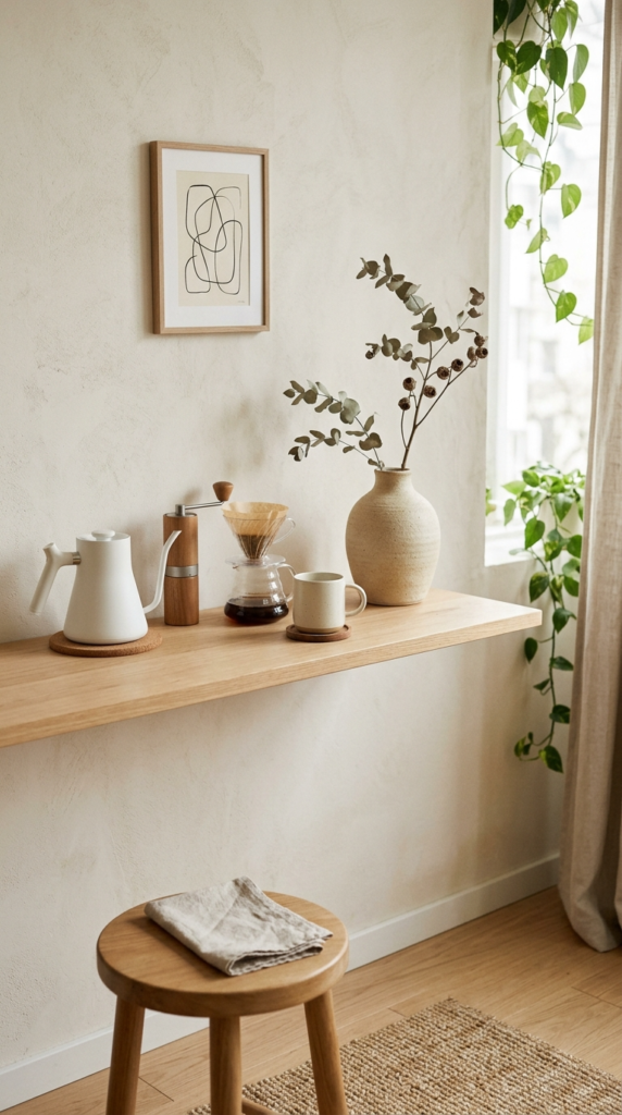 Minimalist Coffee Corner