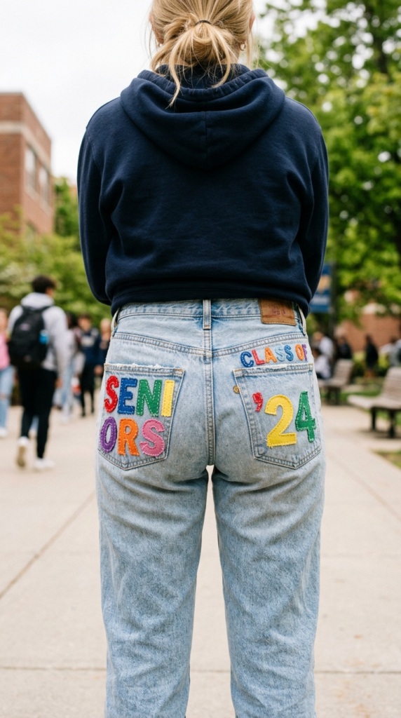 Iron-On Letter Patches
