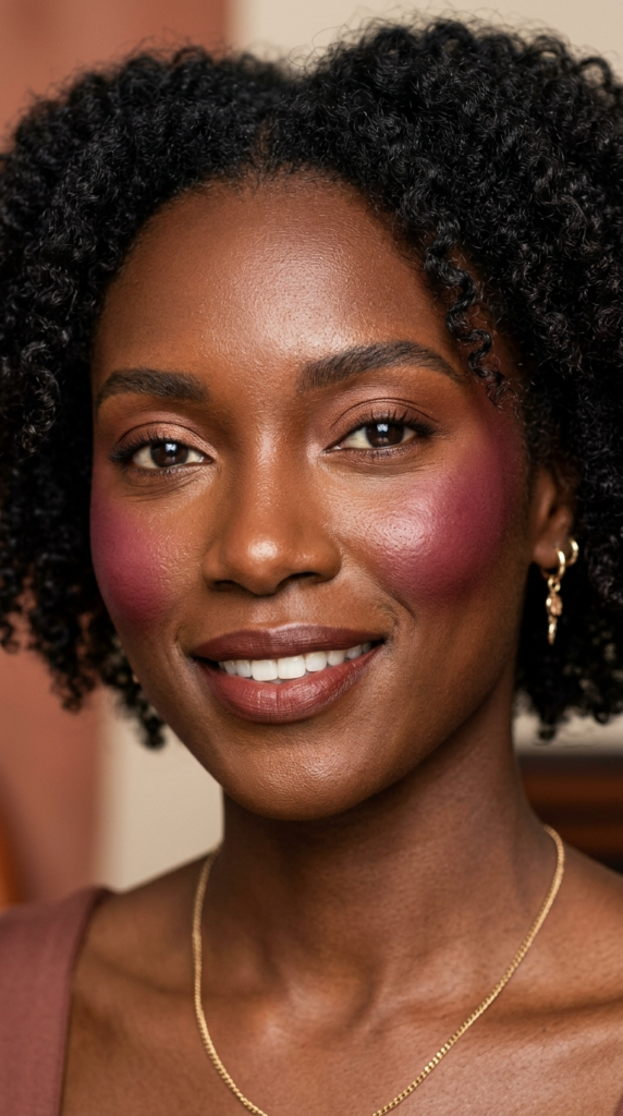 Deep Skin Tone Bronze Glow