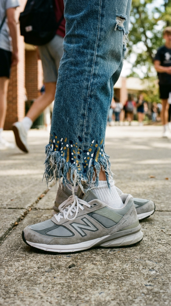 Fringe Hem Detail