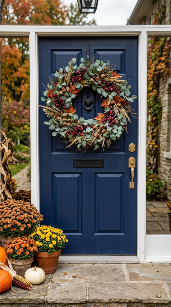 Eucalyptus and Berry Autumn Wreaths