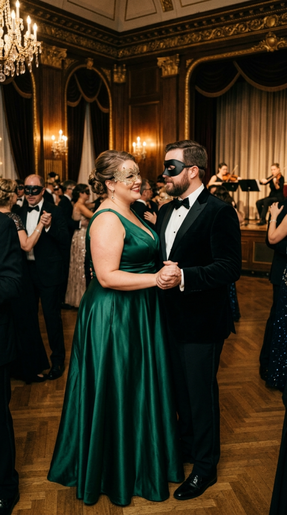 Masquerade Ball Couple