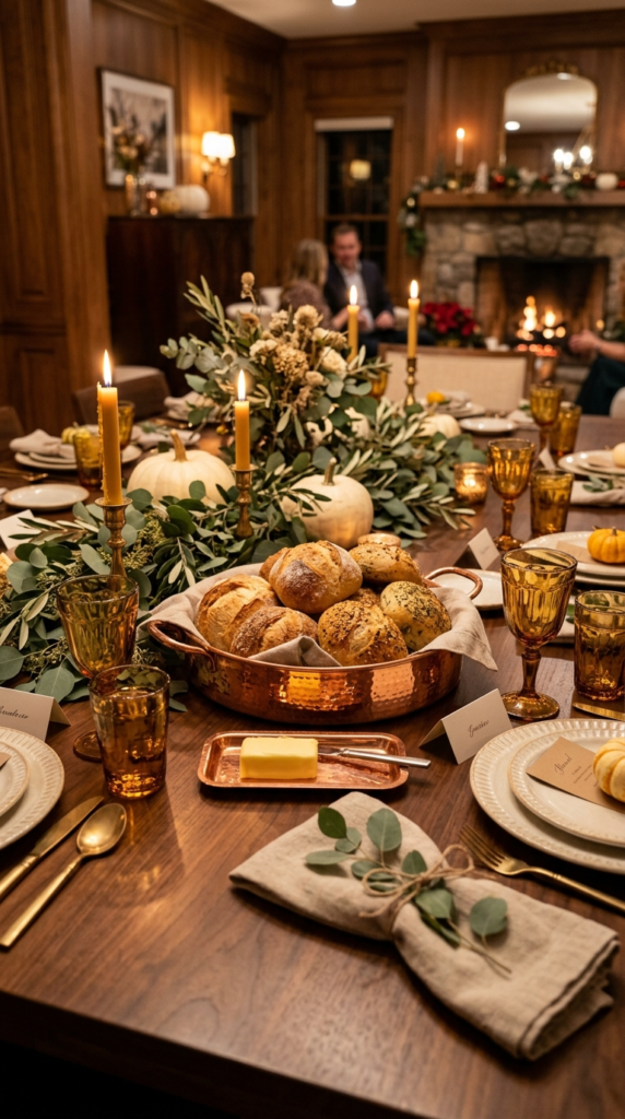 Copper Serving Platters and Accents