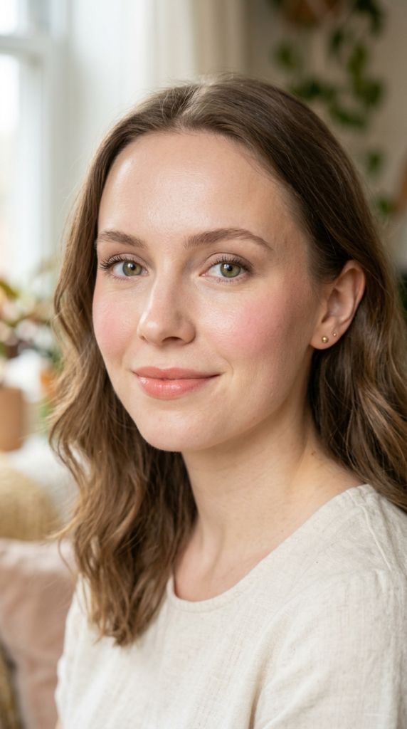 Fair Skin Soft Pink Look