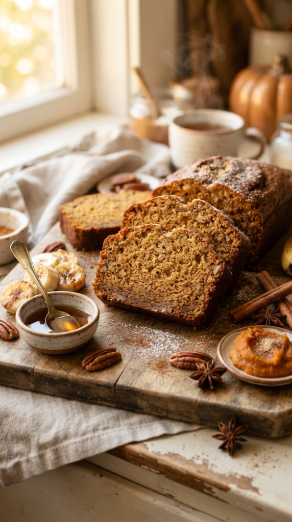 Pumpkin Banana Bread