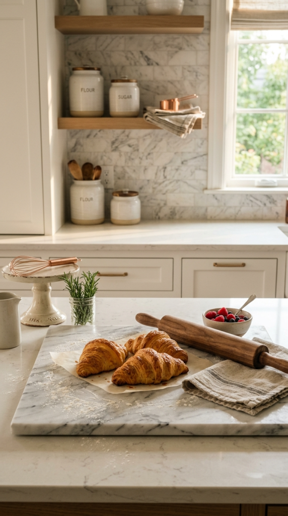 Marble Pastry Board
