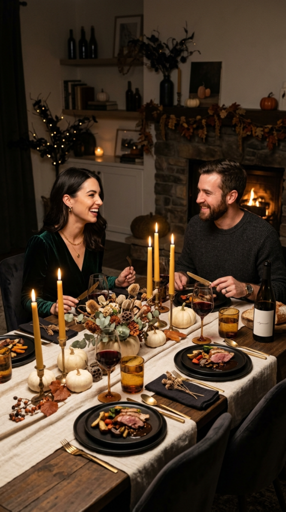 Candlelit Dinner at Home