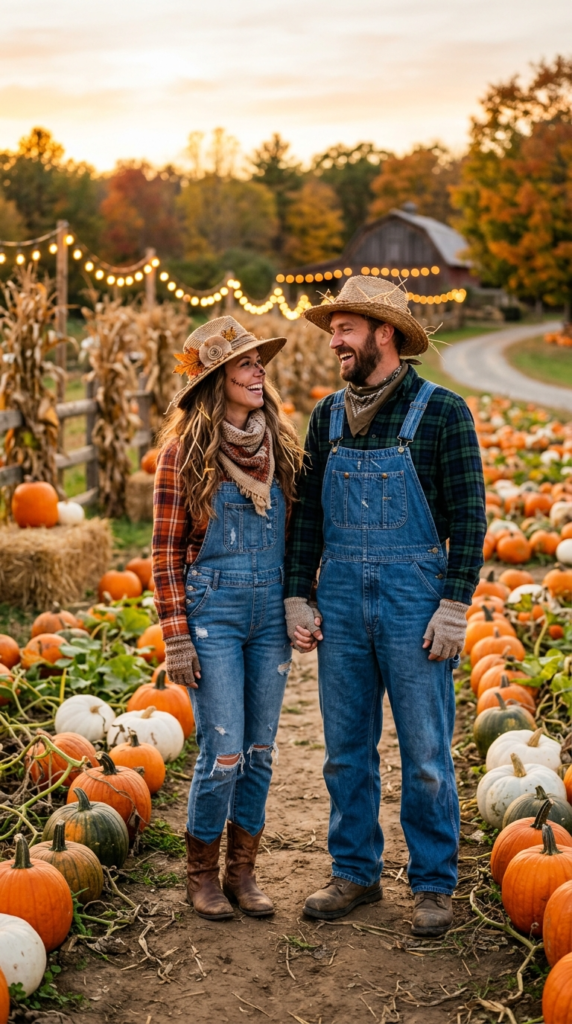 Scarecrow Couple