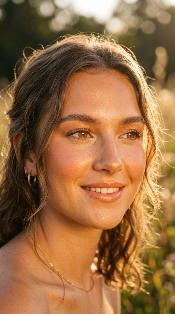 Golden Hour Glow Look