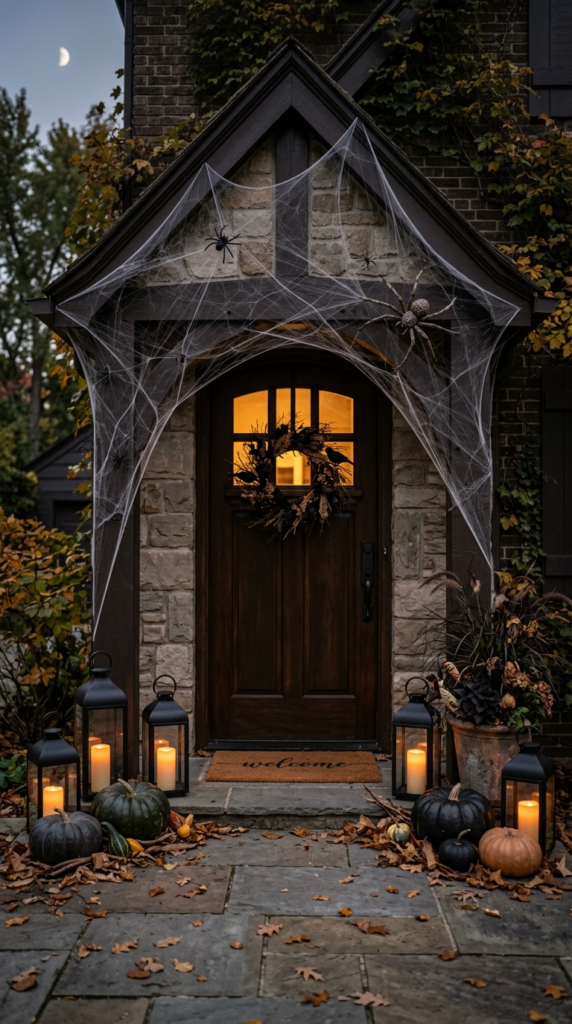 Spider Web Door Frame