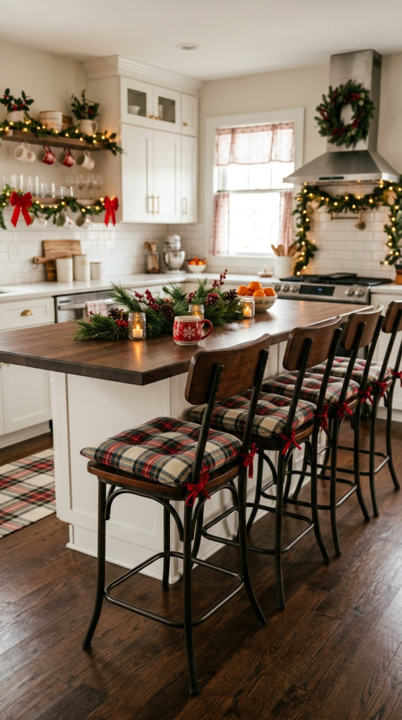 Festive Barstool Cushions