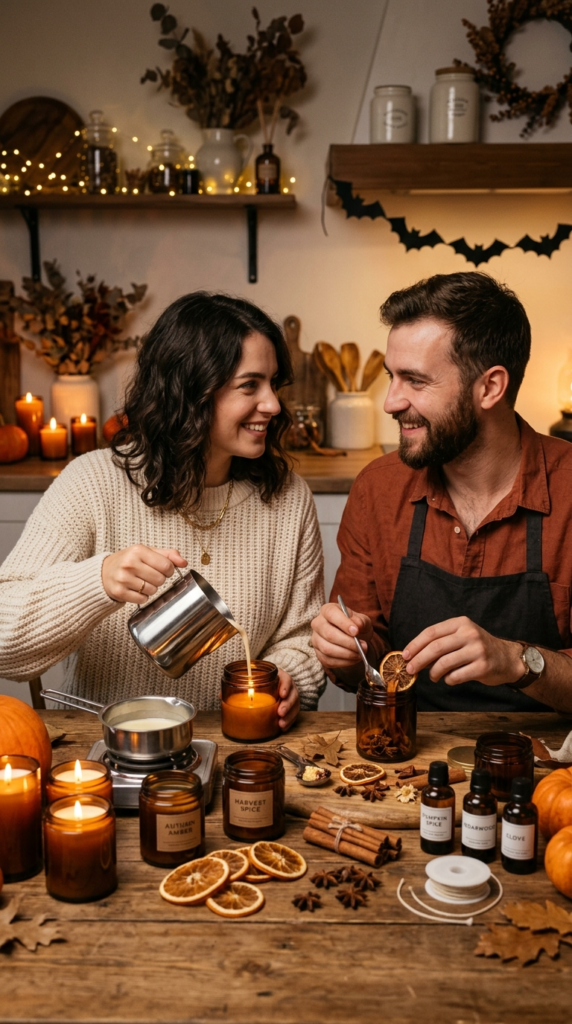 Fall Scented Candle Making