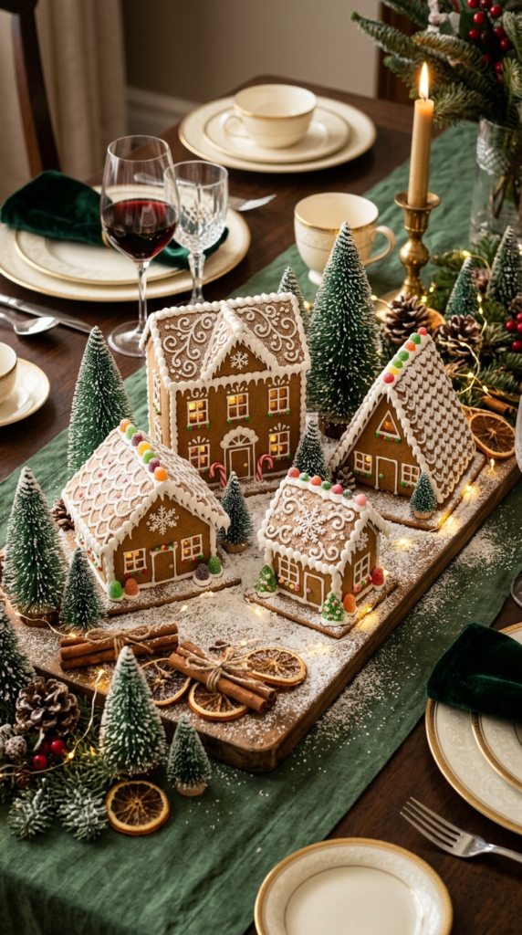 Gingerbread House Display