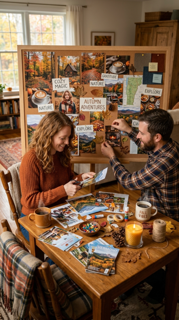 DIY Autumn Vision Board