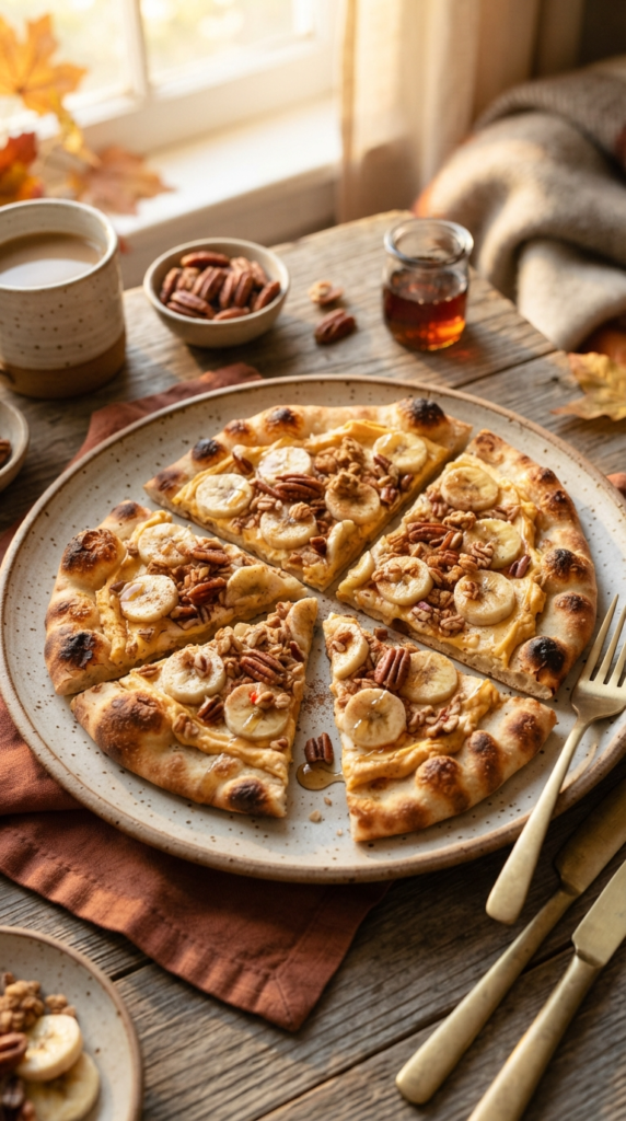 Pumpkin Breakfast Pizza