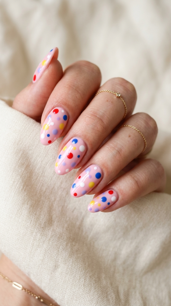 Polka Dot Nails