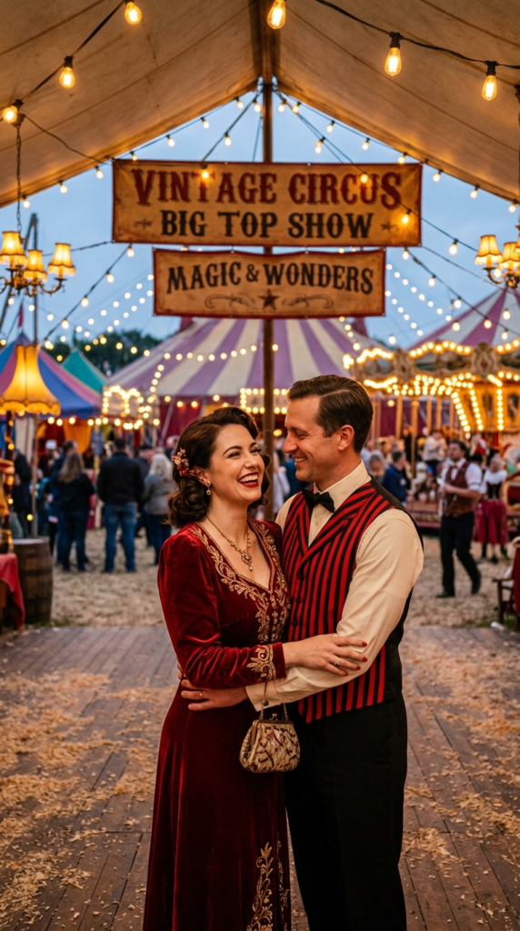Vintage Circus Sweethearts