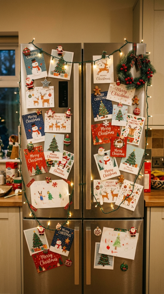 Decorated Refrigerator Display