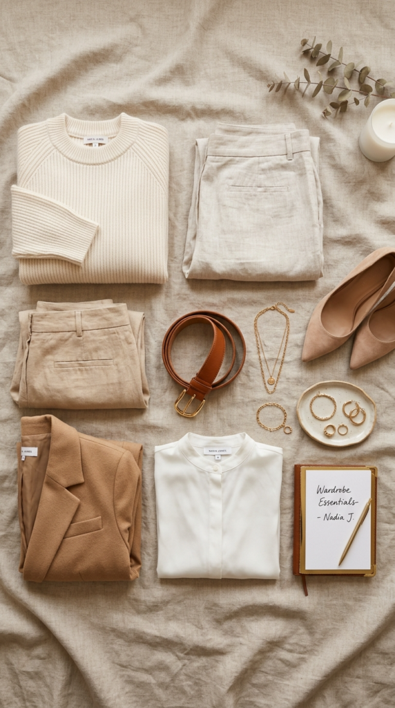 Main Styling Guide Flat Lay