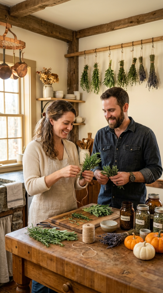 DIY Dried Herb Bundles