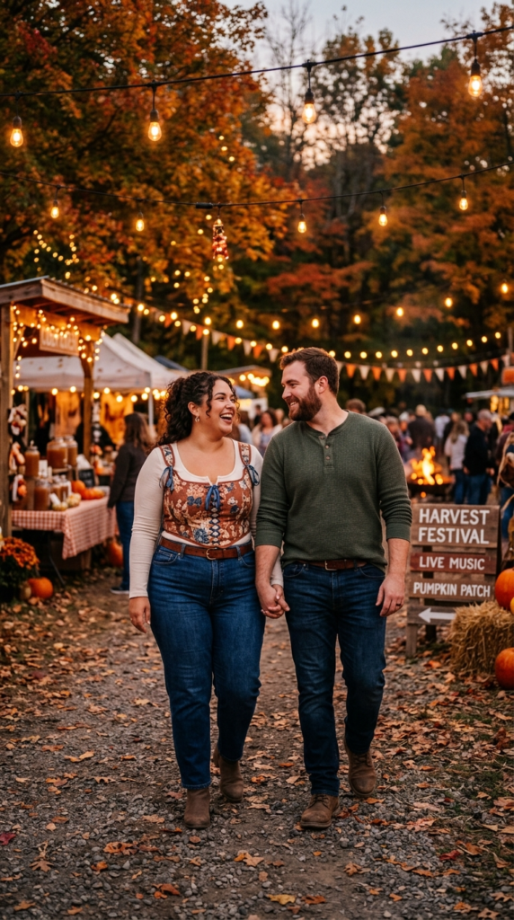 Corset Top and High-Waisted Jeans