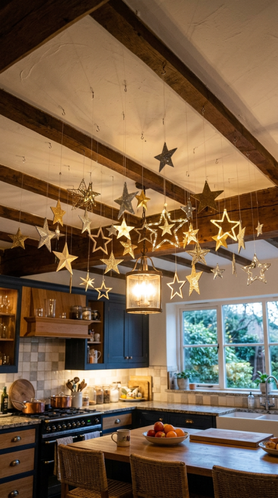 Hanging Stars from the Ceiling