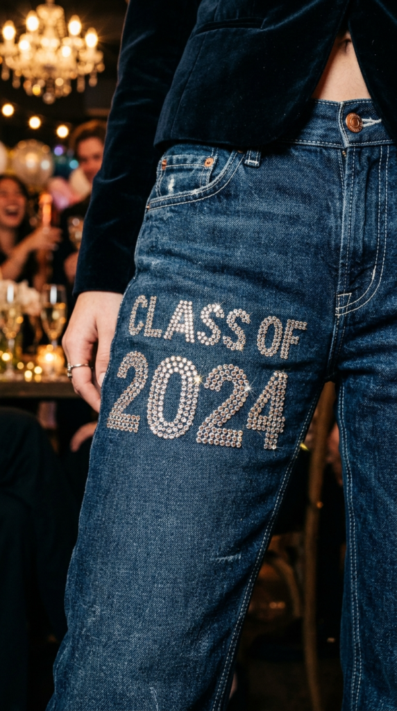 Rhinestone Lettering