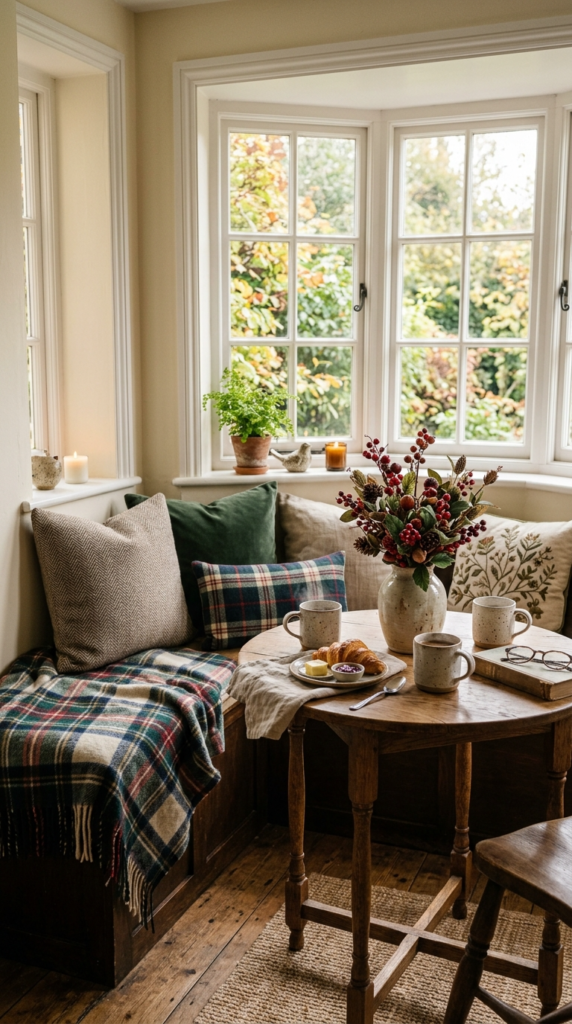 Cozy Breakfast Nook Styling