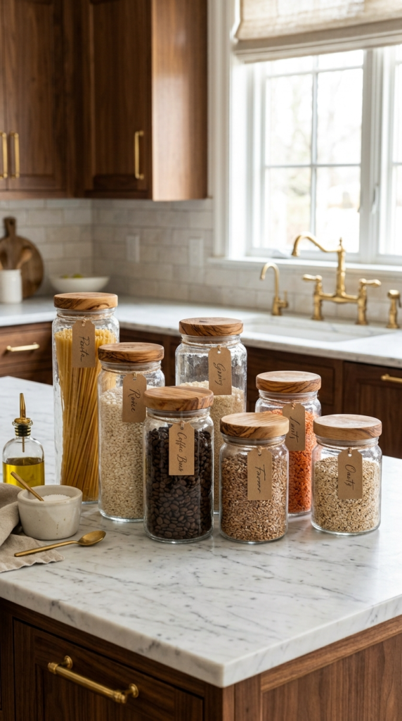 Glass Apothecary Canisters