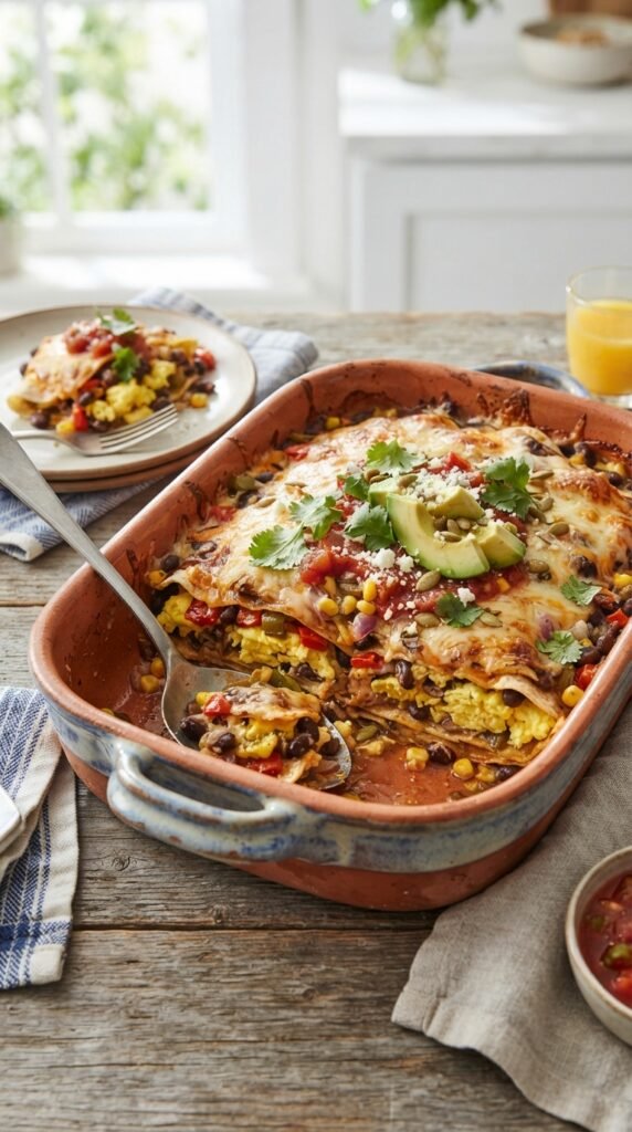 Mexican-Style Breakfast Casserole