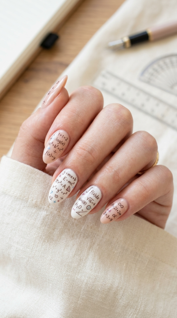 Math Equation Nails