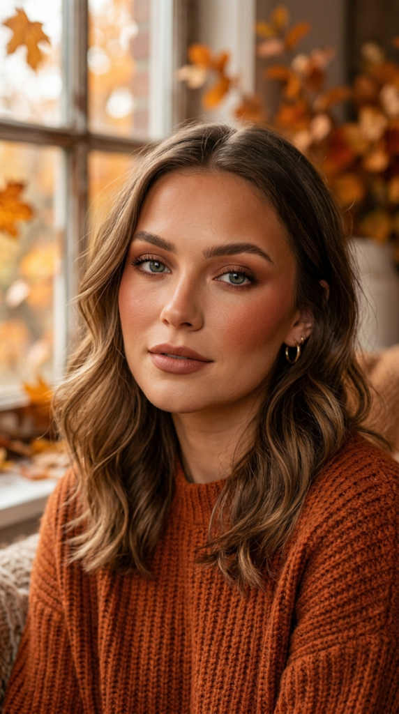 Matte Terracotta Fall Look