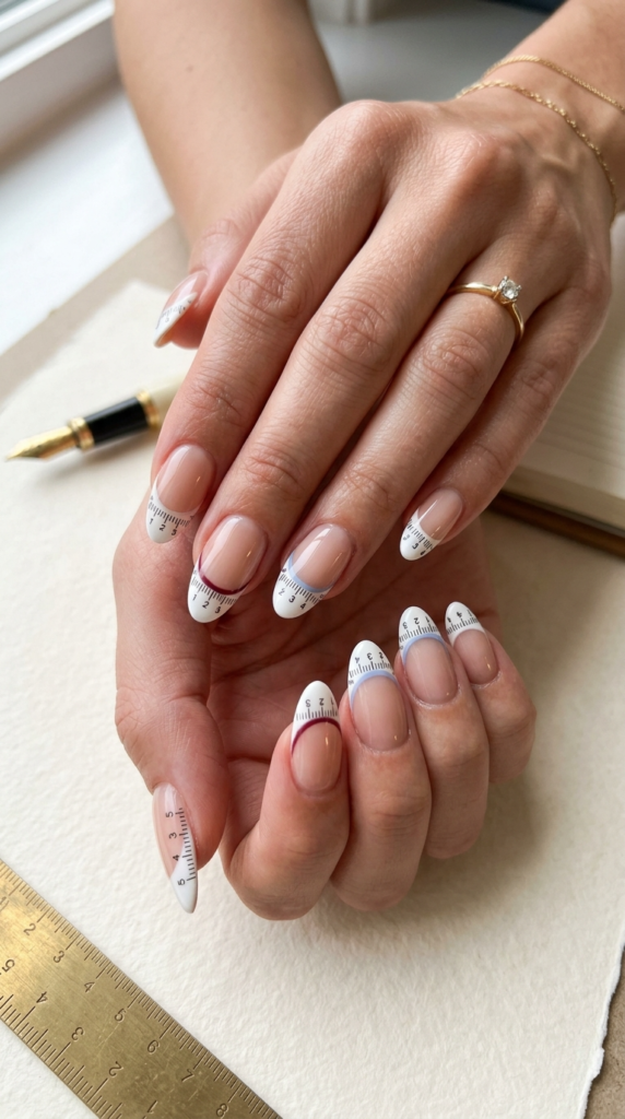 Ruler French Tips
