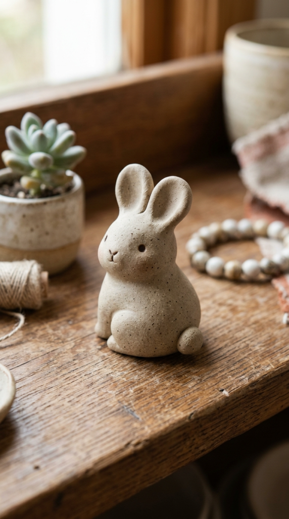 Tiny Bunny Figure
