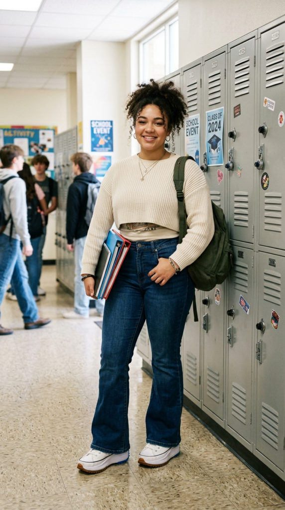 Bootcut, big confidence.