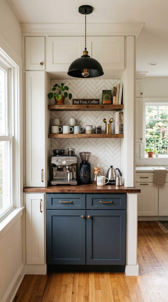 Built-In Coffee Nook