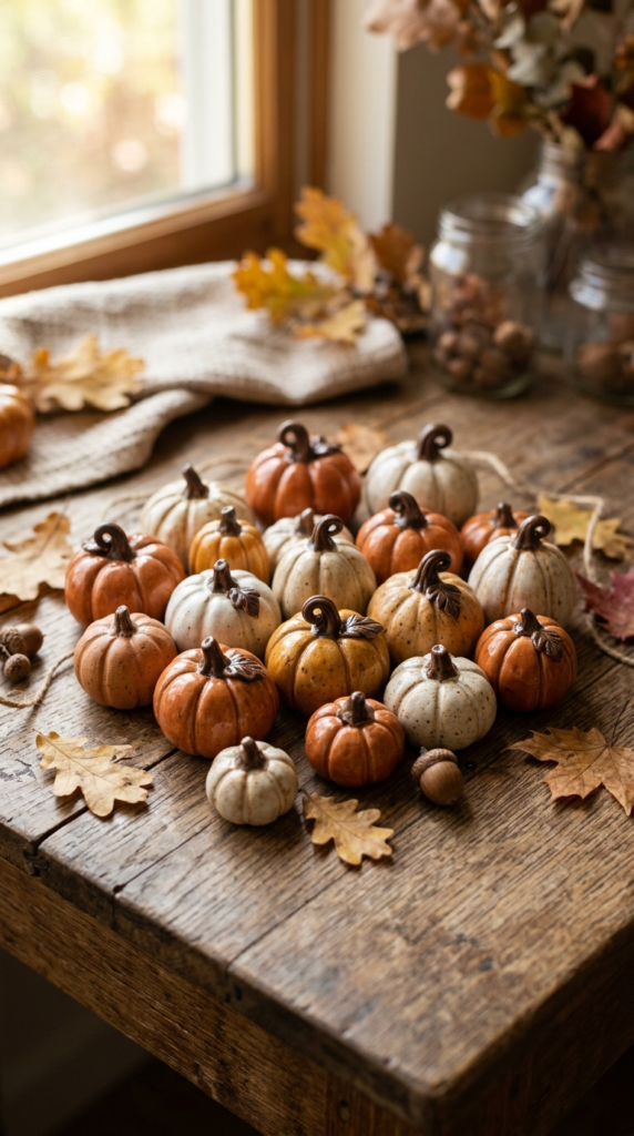 Mini Pumpkin Cluster