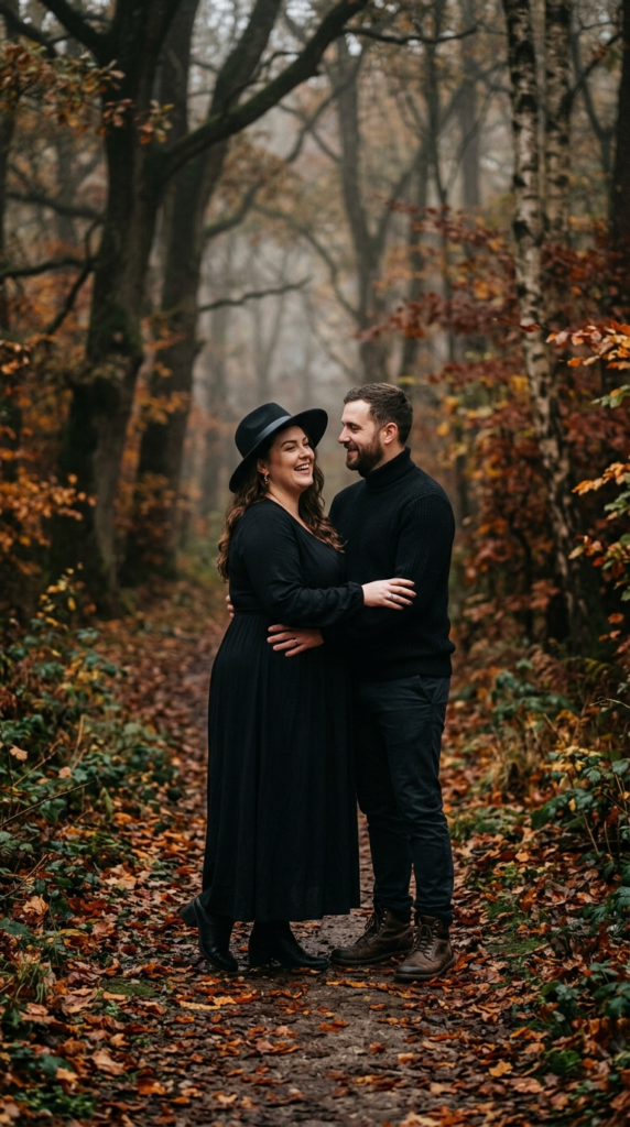 Autumn Witch and Her Familiar