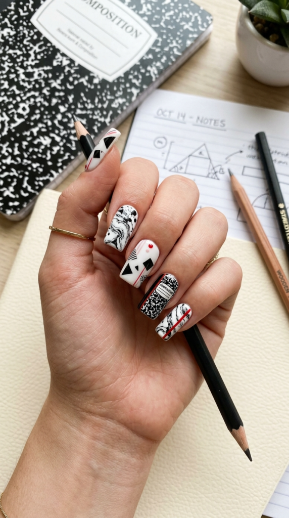 Composition Notebook Nails