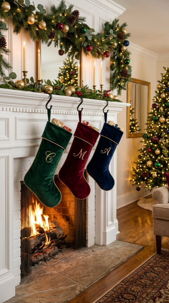 Velvet Stockings Hung with Care